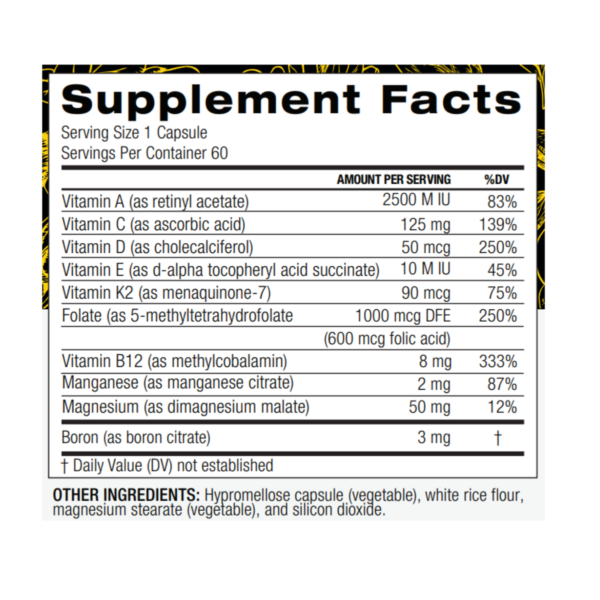 ESSENTIAL | Daily Multivitamin Capsules